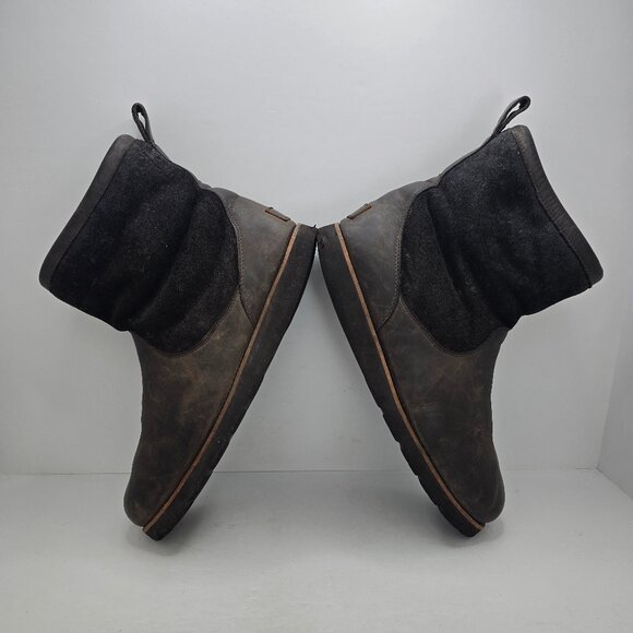 UGG | Hendren TL brown monochrome leather gorpcore boots | MENS 11 - Picture 9 of 11